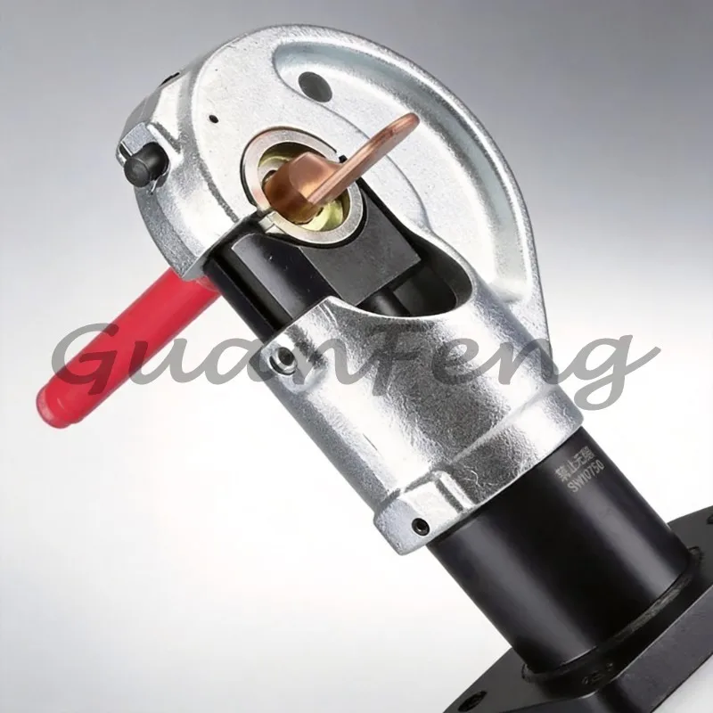 16‑400mm² Battery‑Powered Mini Hydraulic Crimping Pliers, Lithium‑ion Rechargeable Electric Cable Press Tool