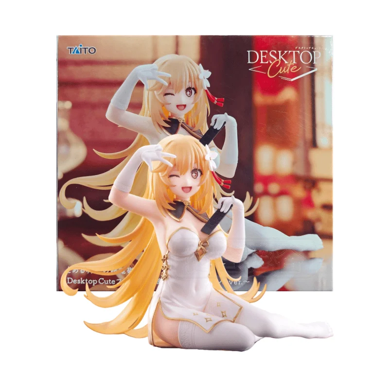 

In Stock TAiTO Desktop Cute Toaru Kagaku No Railgun Misaka Mikoto Shokuhou Misaki ~Cheongsam Ver. Anime Action Figures Model Toy