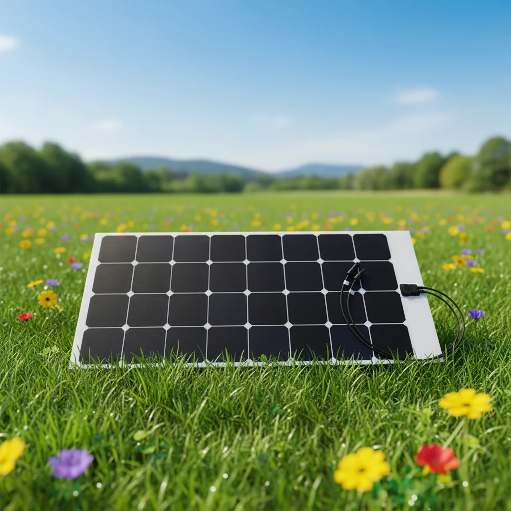 High Efficiency SunPower Cell ETFE Flexible Solar Panel for RV Camper Caravan Marine With 550W 450W 350W Roof Mounting System