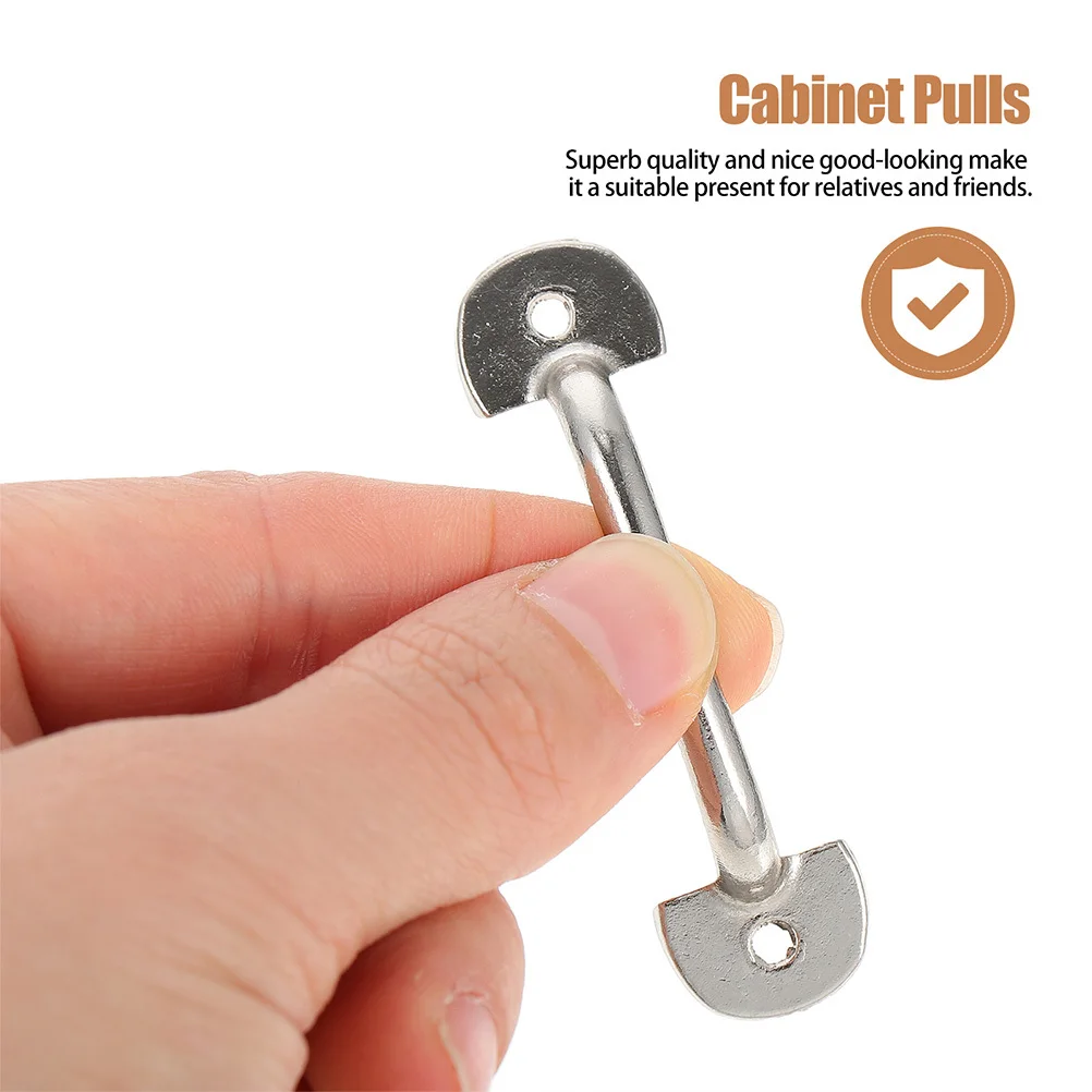 

1 set 1 Set Pull Handles Decorative Knob Decorative Knobs For Cabinet Wardrobe Kitchen Zinc Alloy Drawer Pulling Handles Pcs