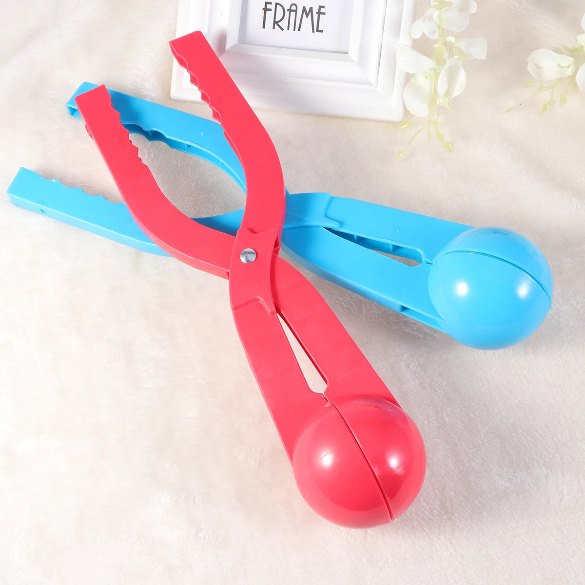 3 Pcs Sand Ball Clamp Mud Snow Toy Toy Plastic Winter Fun Family Games Toys Beach Toys