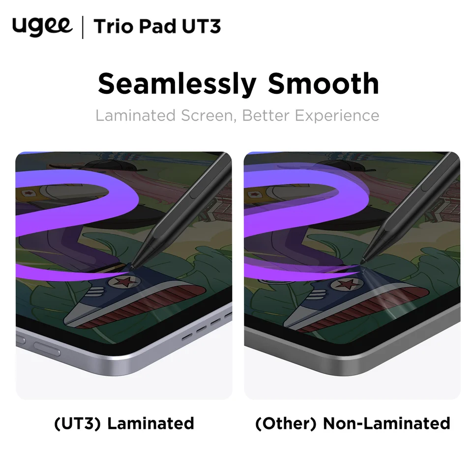 UGEE UT3 Fun Drawing Pad 14.25 inch 2400*1600 Resolution Android