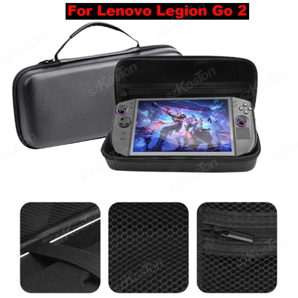 Tas Penyimpanan untuk Konsol Game Lenovo Legion Go 2 Tas Jinjing EVA Portabel Perjalanan Tahan Air untuk Aksesori Legion Go 2