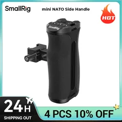 SmallRig mini NATO Side Handle Left and Right Changeable Vertically Adjustable to 43mm Side Handle Load 6kg 4840