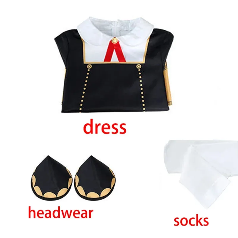 Disfraz de Cosplay de Anime Forger, familia espía, conjunto de ropa para niños y niñas, vestido Anya para mujeres y niños, regalo de fiesta de Halloween 5;c,8'z.6.
