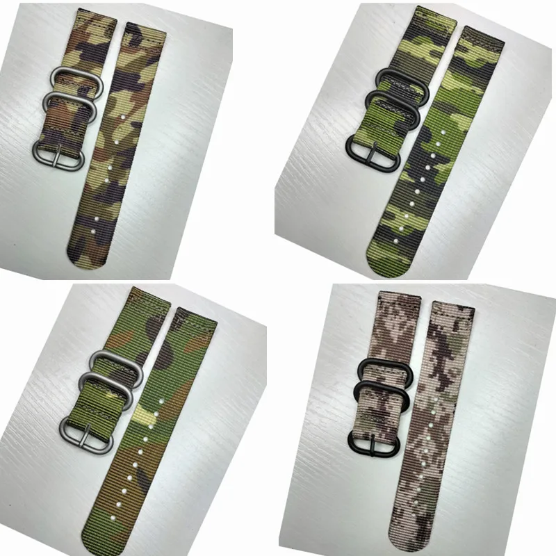 Camo two-stage Nylon strap 20.22.24MM