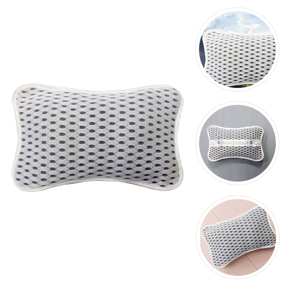 

Pillow for Tub Spa Neck Bathtub Pillows Support Waterproof Polyester Head Bath Cushion Bathtub Accessories