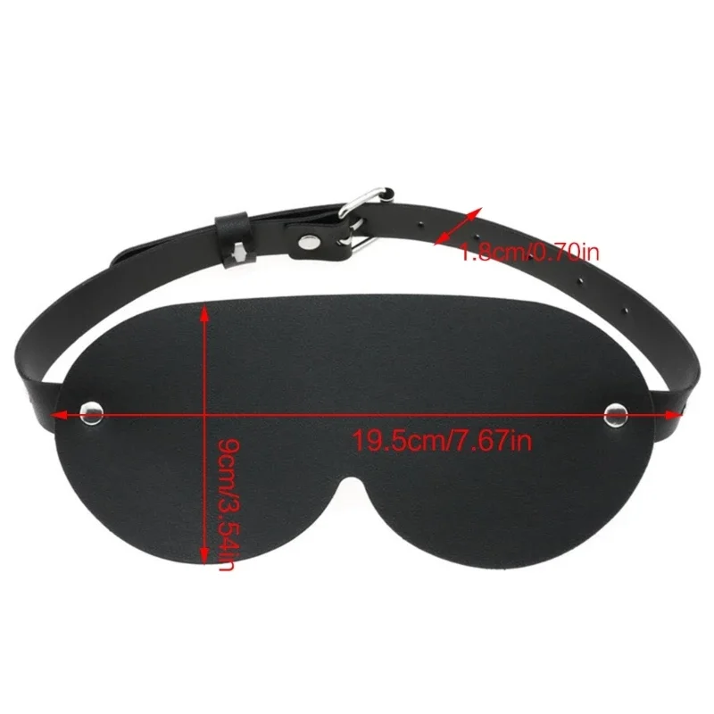 BDSM Bondage Eyemask Blindfold Bondage Slave Erotic Restraints Adult Game Sex To