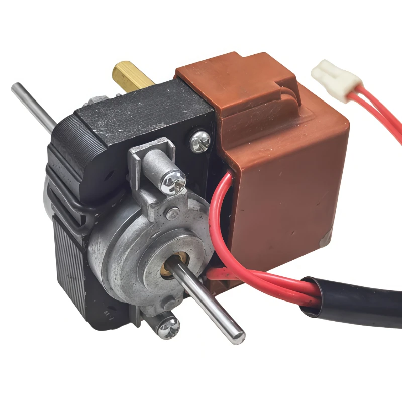 1pc 220V 50Hz Shaded Pole Motor for Display Cabinet Freezer Fan Motor AC Asynchronous Motor Pure Copper Coil