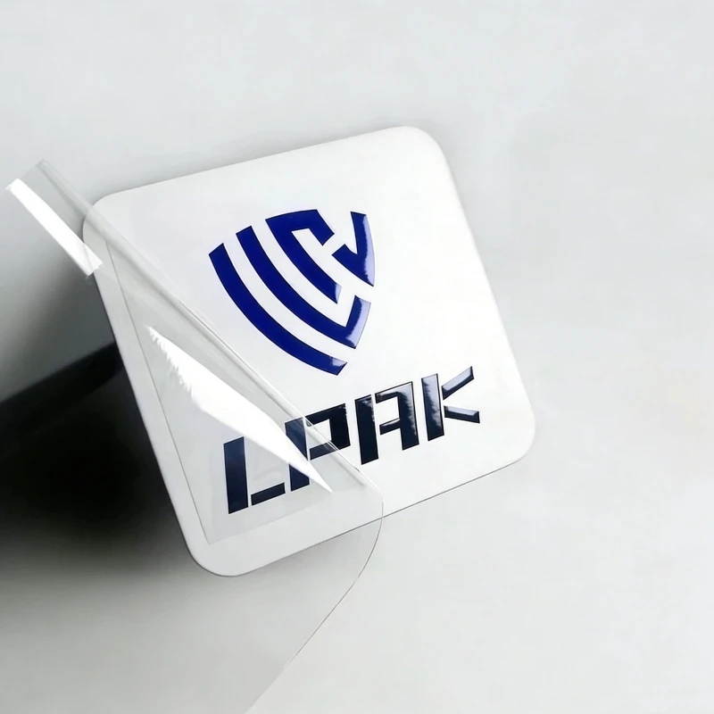50PCS UV DTF Transfer Stickers for Company Brand Logo Personalized Weddings Customizable Bottle Bag Box Packaging Sticker