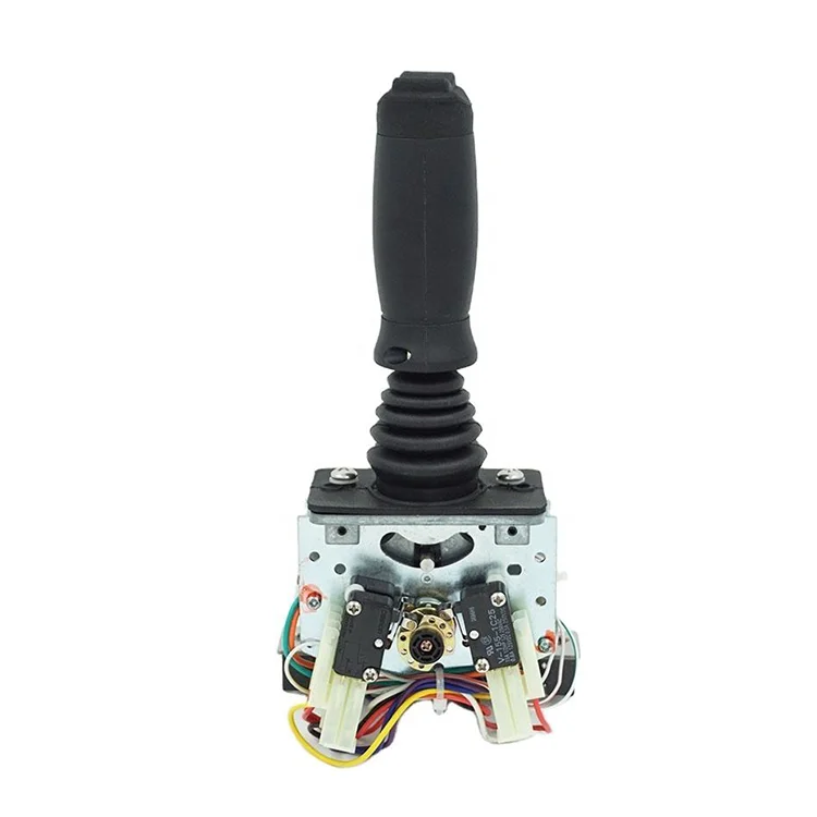 Various Electro-Hydraulic Control System Single-Axis Hand Operated Electric Industrial Joysticks With Spring Return
