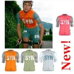 SYN WOMEN CYCLING JERSEY CANDY GREY 4 Color Road Bike Aero quick-drying breathable Short Sleeve Cycling Jersey Roupa ciclismo