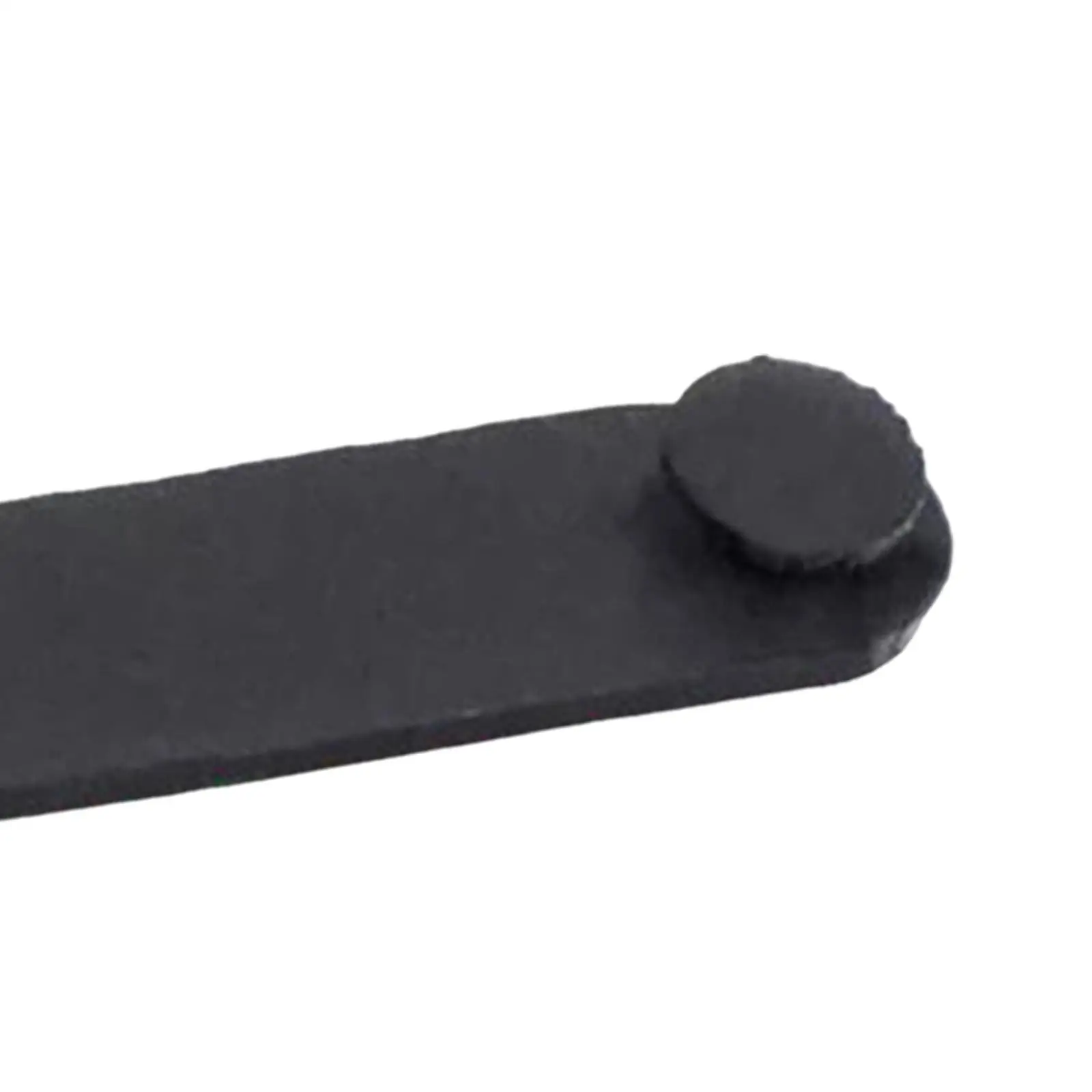 5Pcs Silicone Cable Organizer Ties Black Silicone Cable Straps for Computer Wire Charging Cords Bundling Earphone Office view 6
