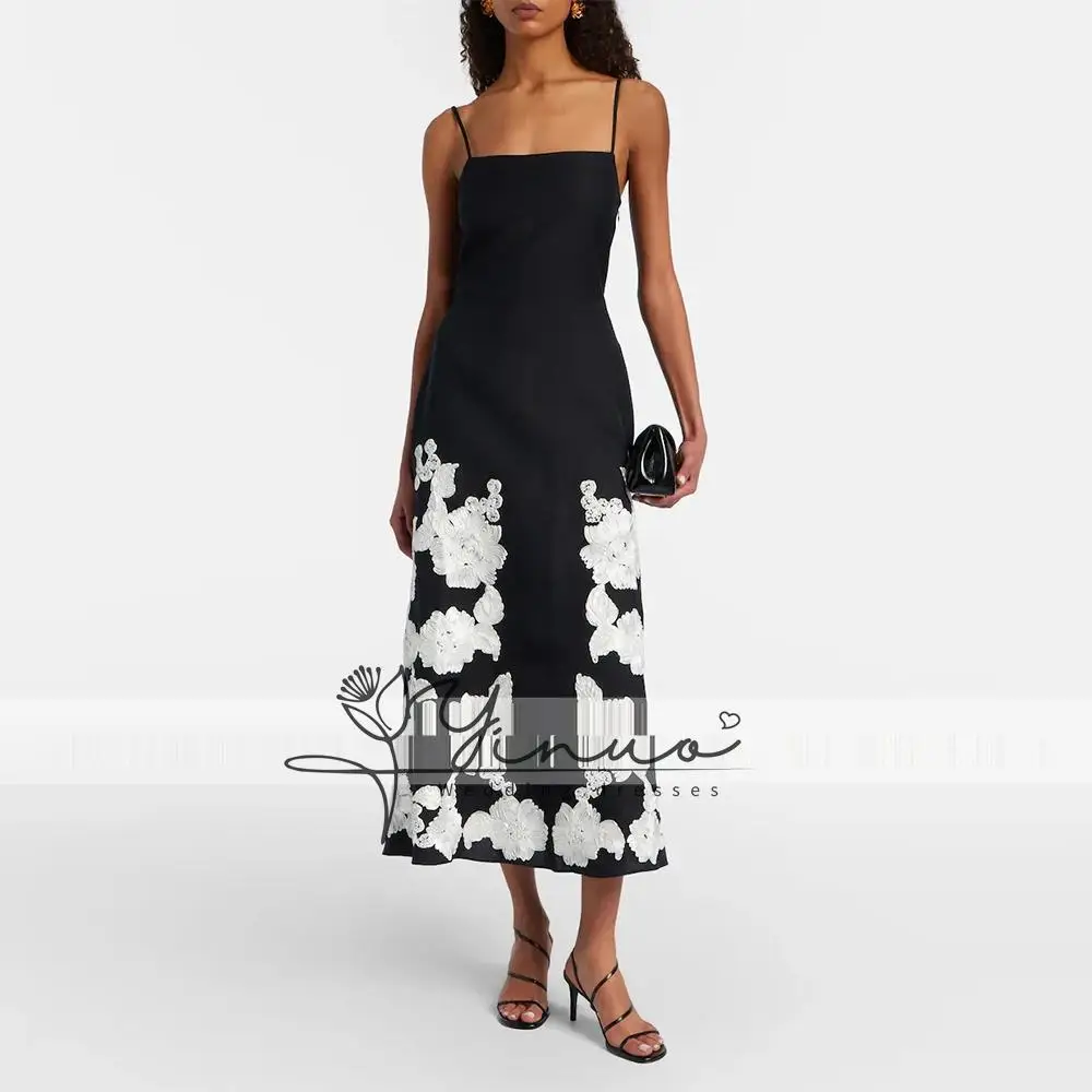 

Индивидуальный пошив: Женское вечернее платье с квадратным вырезом, пышное, в пол, с аппликациями, для выпускного вечера и торжественных мероприятий