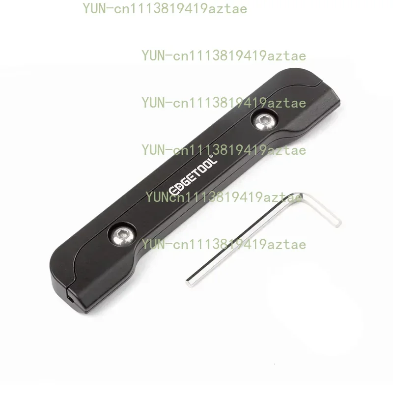 Aluminum Alloy Guitar File Clip Grip Handle with Slotted File String Pillow Slotting File Holder for Guitar Maintenance