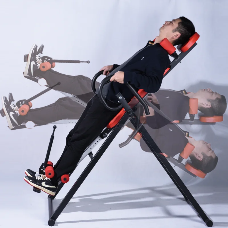 2026 High Quality Training Equipment Home Use Inversion Tables Back Pain Teeter Inversion Table Handstand Machinepromote Sales