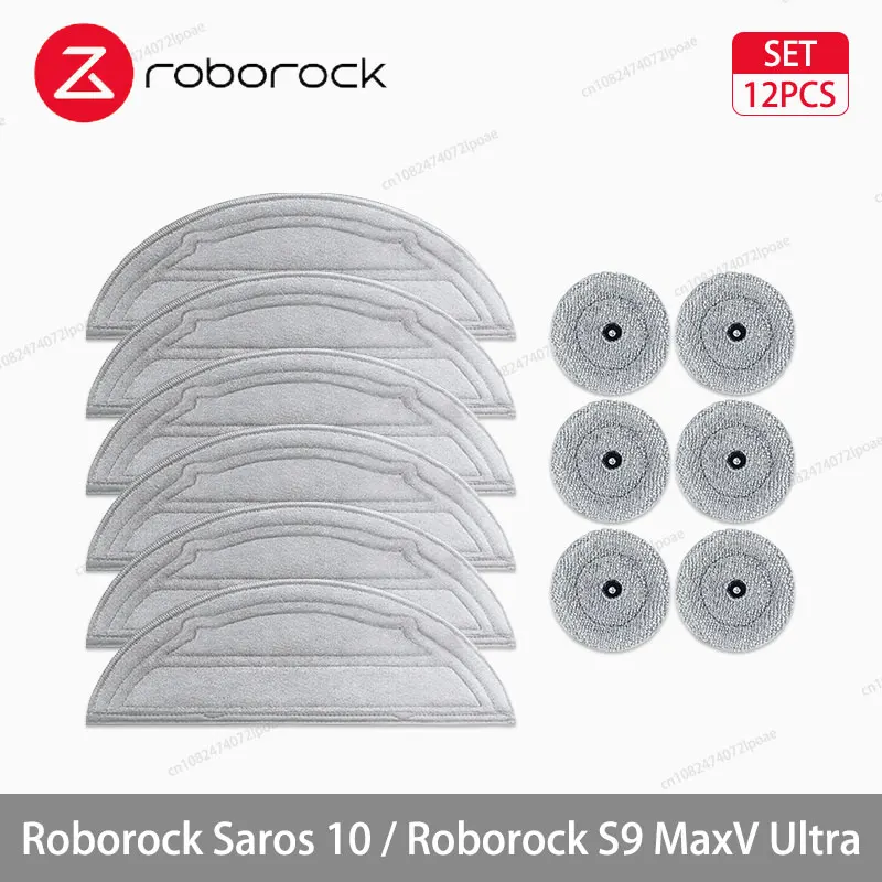 Roborock Saros 10/S9 MaxV Ultra Robot Vacuüm Accessorie Belangrijkste Side Brushe Mop Doek HEPA Filter Stofzak Reserveonderdelen