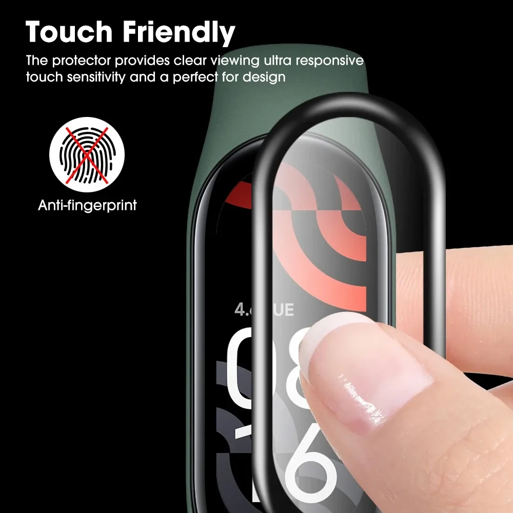Flexible Hydrogel Screen Protector For Xiaomi Watch 3 4 5 6 7 8 9 1PC 2PC Full Screen Cover Anti Fingerprint HD Clear Film - view 3