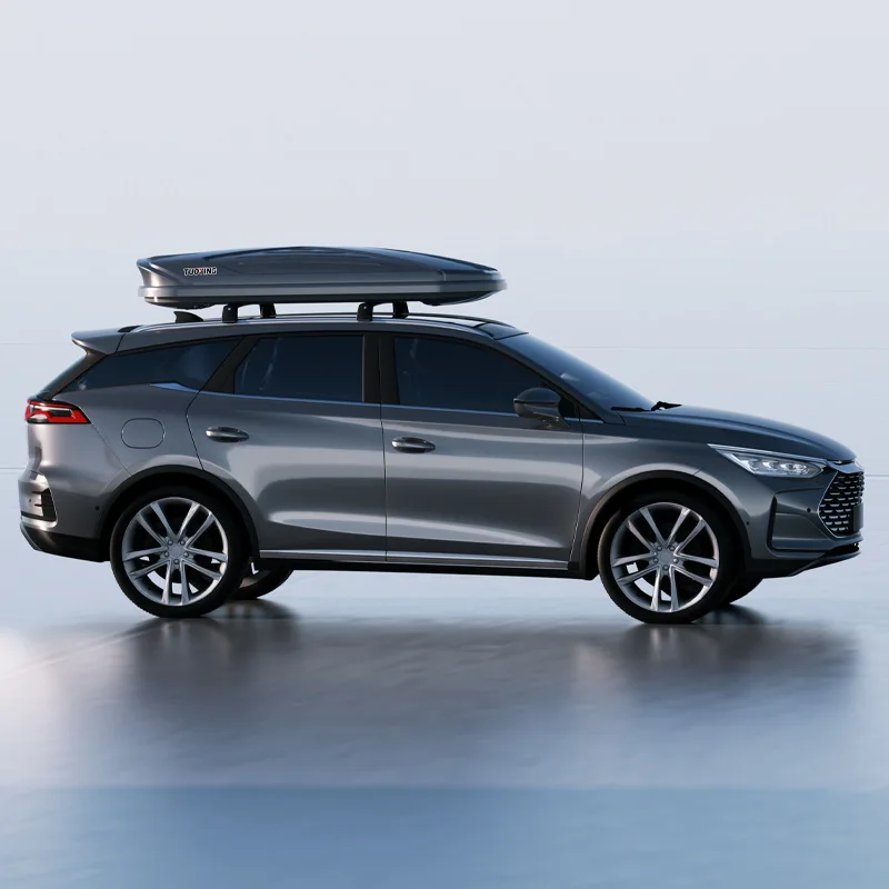 Roof Cargo Box Car Storage Carrier Slim Waterproof Luggage Rack Mounted Trunk Container Vehicle Travel Organizer For All Models