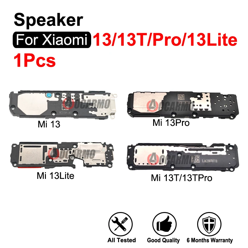 

Нижний динамик, кольцо зуммера, запасные части для Xiaomi 13 Pro Ultra 13T Pro 13Lite
