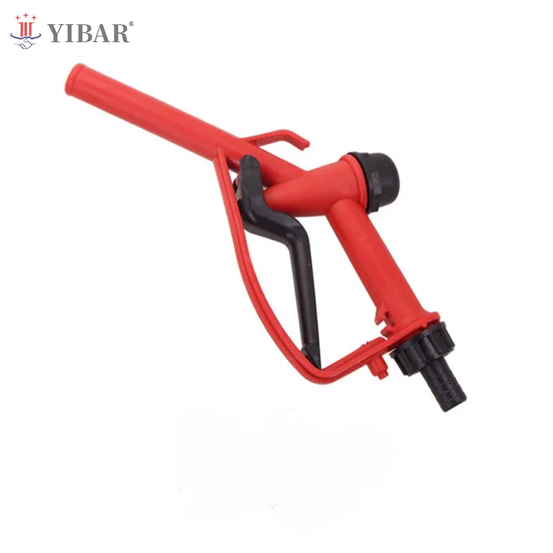 

1pc Plastic Manual Heavy Duty Fuel Nozzle With Hook Straight Nozzle - Diesel And Petrol Nozzle Max Flow 45L/M