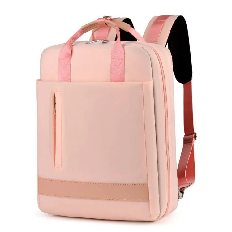 

Women's Backpack Solid Color Oxford Laptop Bag Fashion 15.6 Inch Adult Female Backpack Travel Large Capacity Bagpack