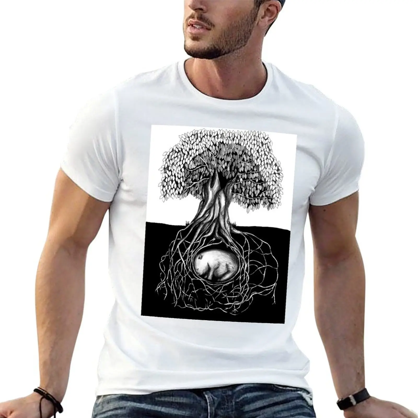 

underground T-Shirt t man t shirt designer Wombat cotton shirt man