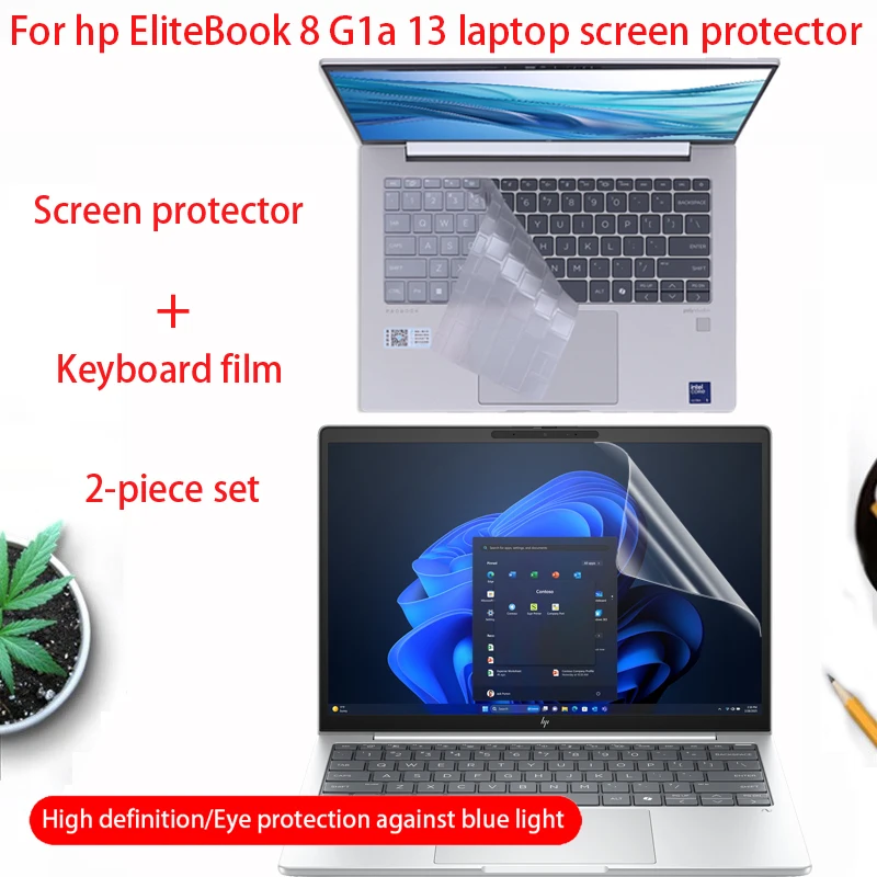 For 2025 HP EliteBook 8 G1a 13 Laptop Screen Protector EliteBook 8 G1i 13.3-inch Computer Keyboard Screen Protector Accessories