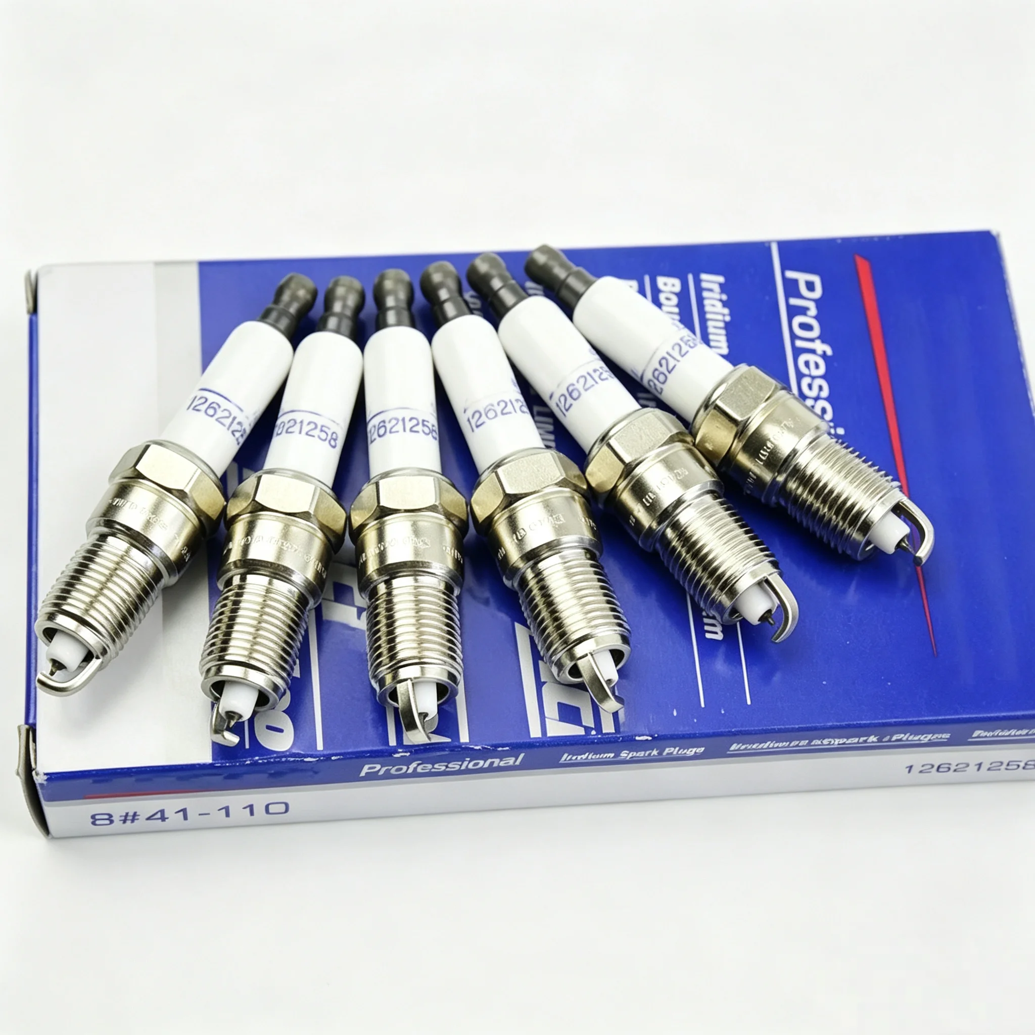 6PCS  41-110 12621258 Iridium Spark Plug Car Engine Ignition System Accessories Fit Buick Chevrolet GMC Cadillac Hummer
