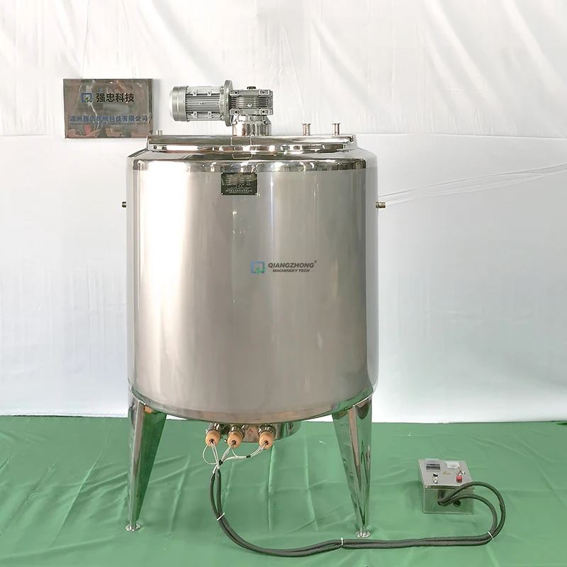 خزان تشتيت مستحلب 300 لتر خزان خلط مع المحرض سعر جيد خزان المحرض الساخن للتدفئة الكهربائية السائلة الكيميائية