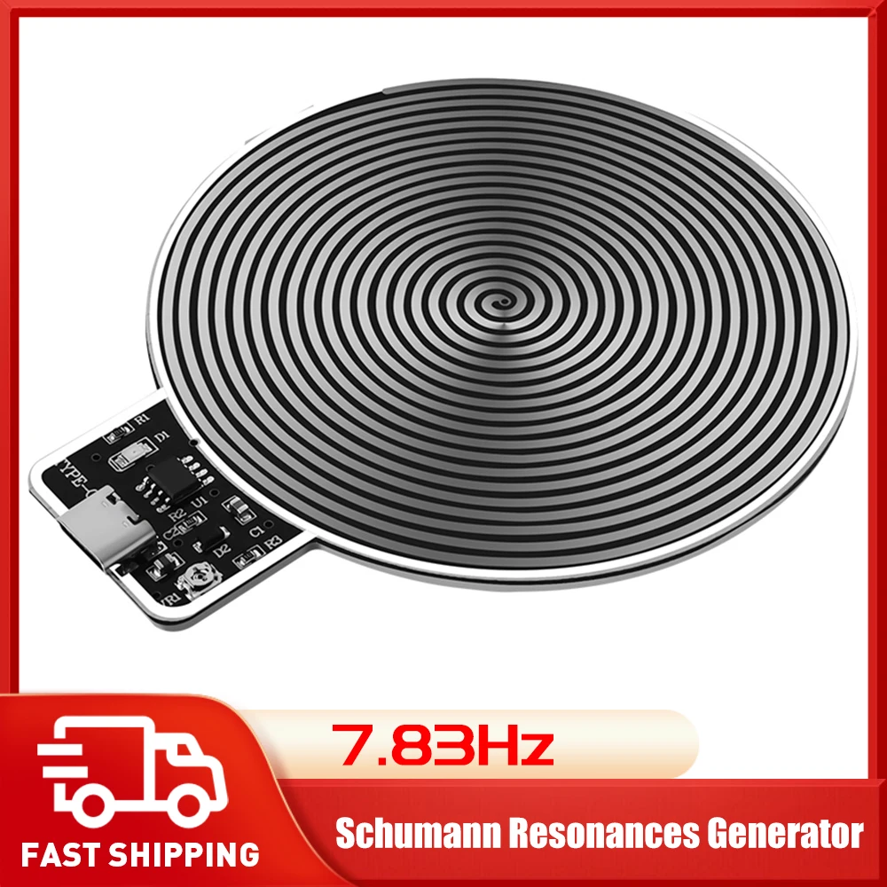 7.83Hz Schumann Resonances Generator Ultra-Low Frequency Stable Pulse Chip Wave Pulse Generator for Relax Body and Mind Home Use