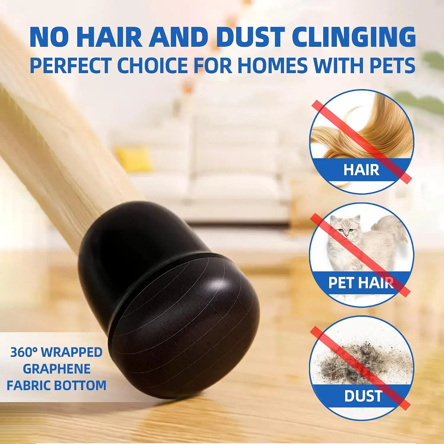 TPE 8PCS/Set Chair Leg Floor Protectors Cover Round Felt Diagonal Furniture Foot Cover for Hardwood Floors Reduce Noise