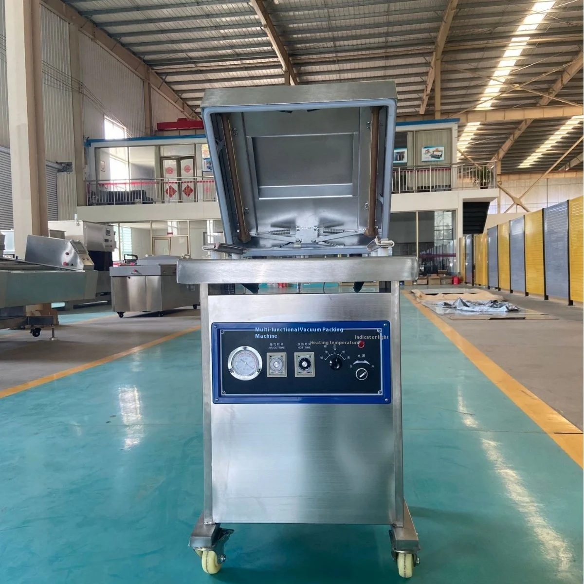 Customized Single-Chamber Full-Automatic Vacuum Sealing Machine Electric One-Key Lock Fresh Baler for Household Commercial Use
