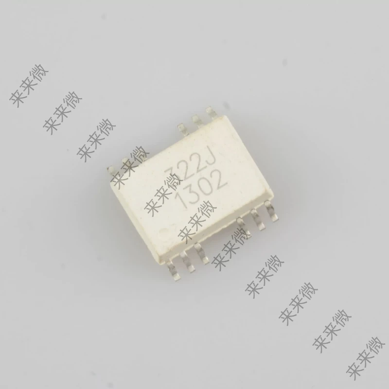 5pcs HCPL-322J SOP-8 Dual Channel High Speed Logic Output Optocoupler 10MBd Digital Isolator Photocoupler One-Stop BOM Service
