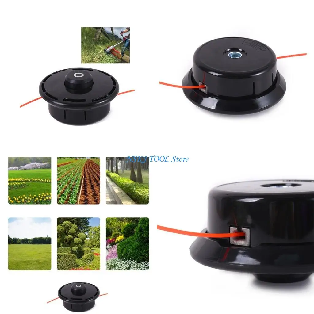 

L8RC MultiPurpose Grass Trimmer Head High Quality Material, Quick and Safe Trimming Solution Achieve a Well Manicured Lawn