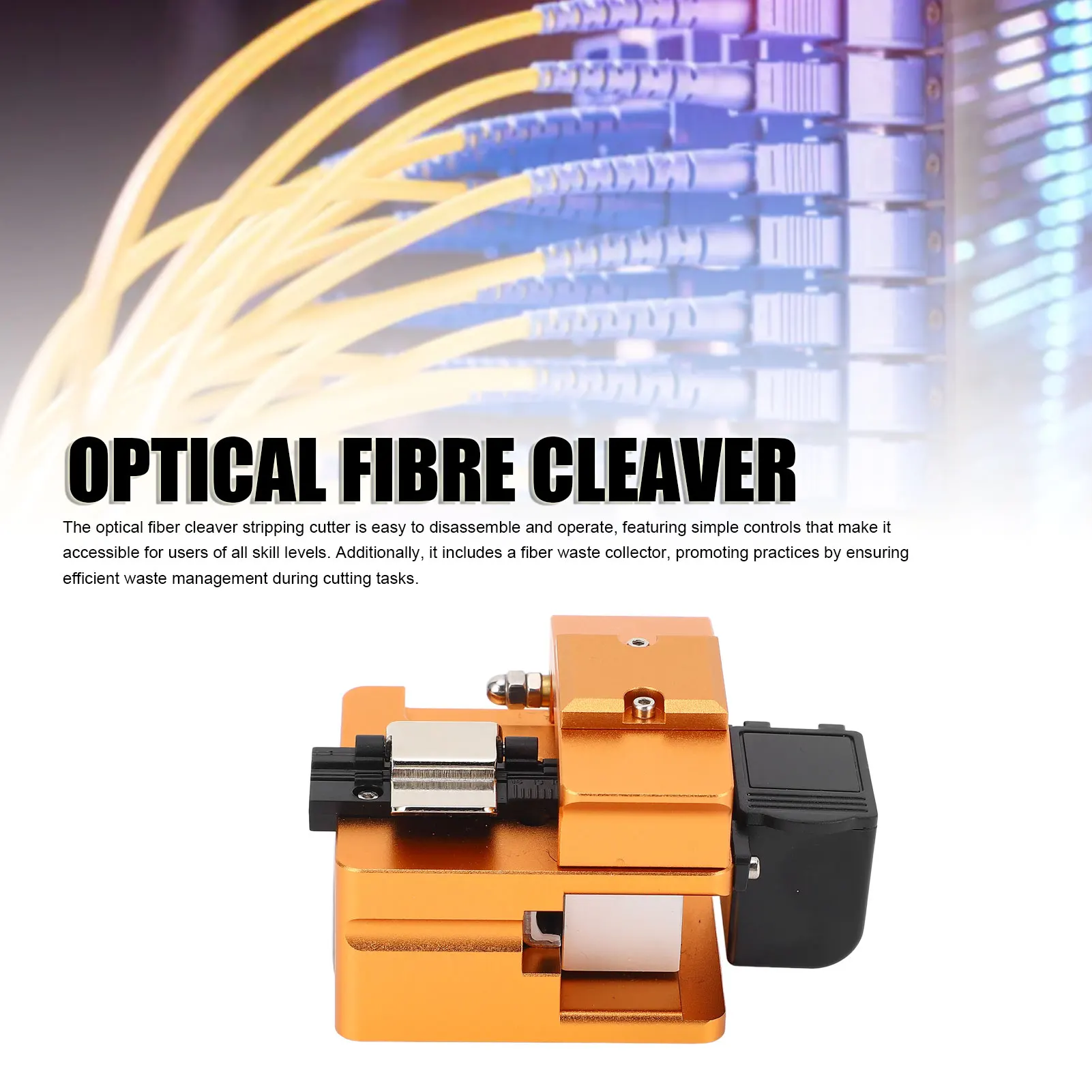 

Optical Fibre Cleaver High Accuracy Stable CNC Manufacturing Optic Fiber Cutter Tool