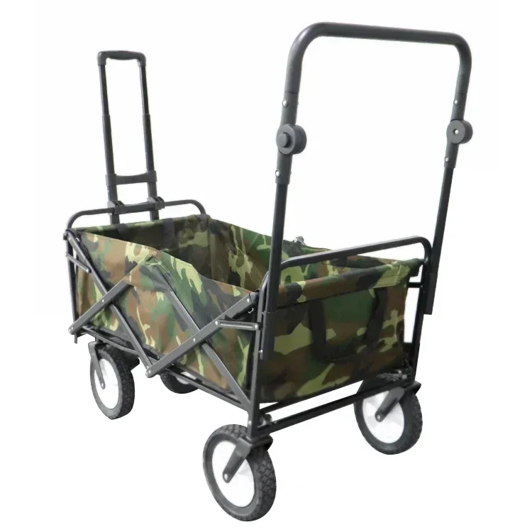 Compras portáteis Bagagem Ferramenta Wagon, Multifuncional Outdoor Camping, Praia Pesca, Folding Hand Truck