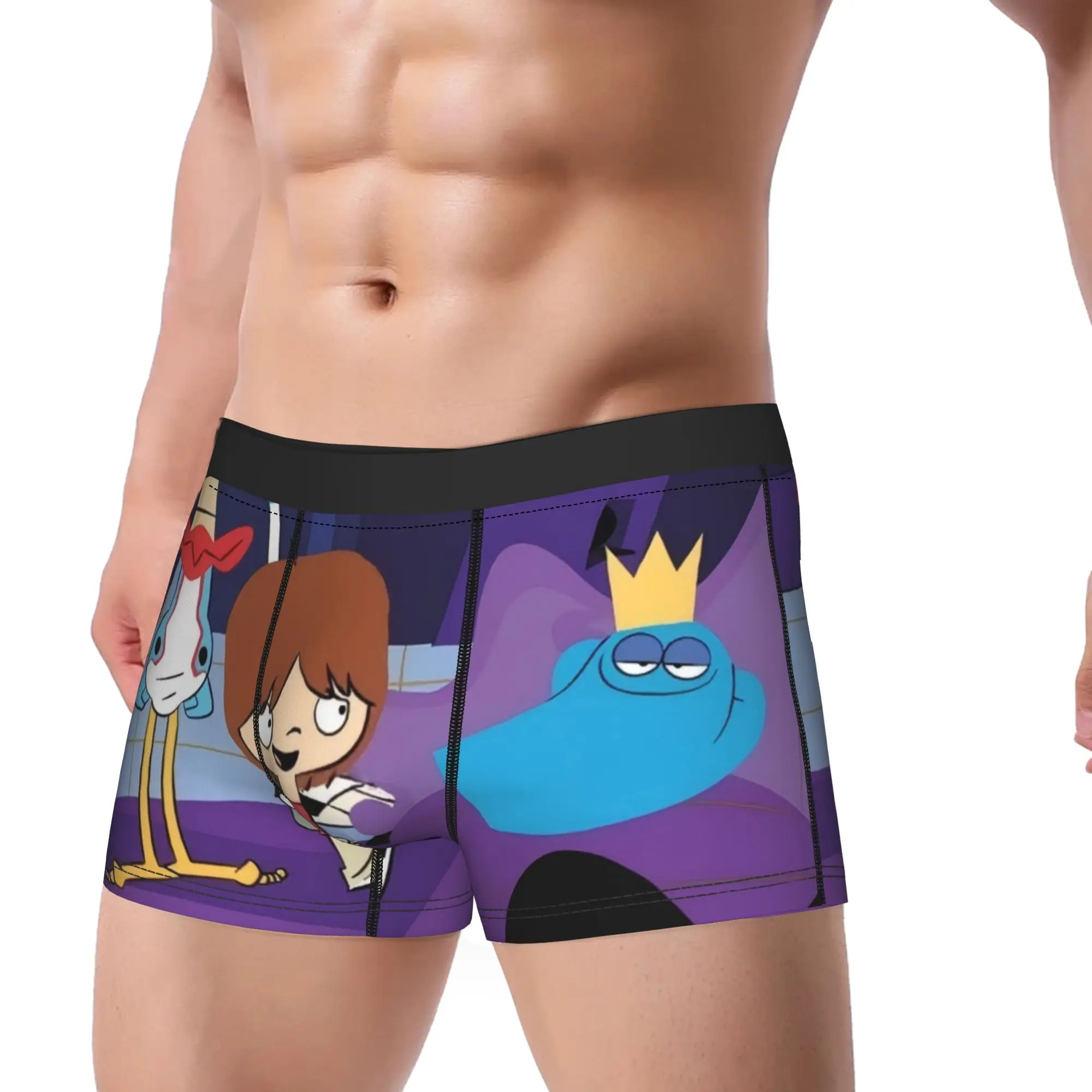 Fosters Home for Imaginary Friends Underpants Breathbale Panties Men's Underwear  Print Shorts Boxer Briefs
