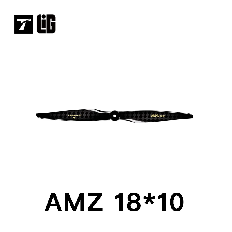 AMZ 18X10 T-MOTOR Versatile Carbon Propeller for 3D Aircraft 18-inch Propeller 62-69cc Maximum 10.2kg Fixed-wing Model Aircraft