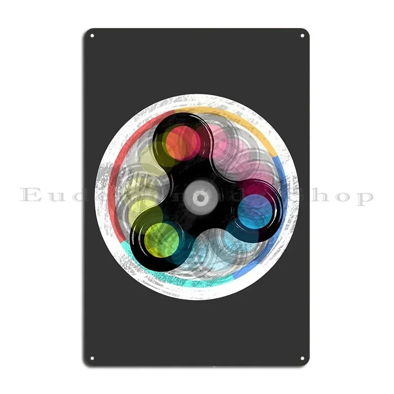 Fan Of Blues Vocal The Vintage The Band Music King Quote Spinners School Metal Sign Poster Cinema Print Club Bar Tin Sign Poster