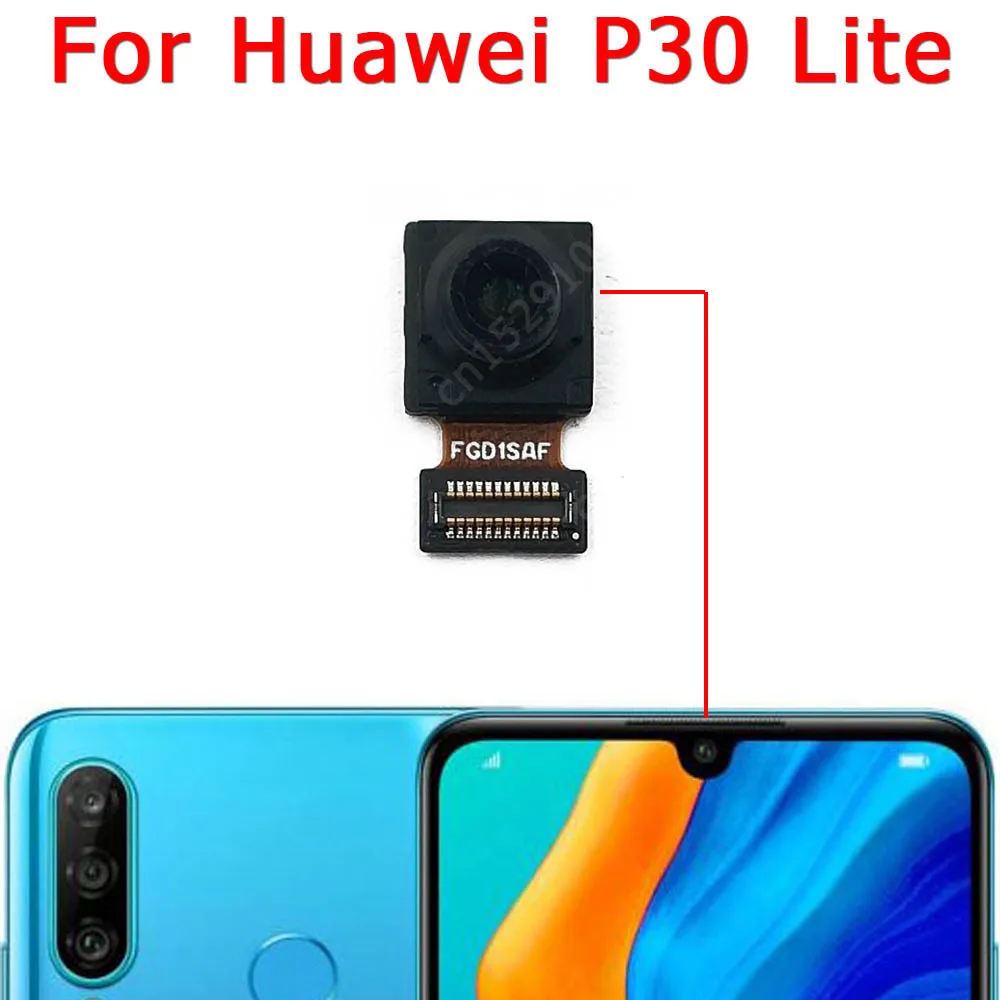 Selfie Camera For Huawei P10 P20 Pro P30 P40 Lite E P9 Plus Frontal Front Camera Module Small Facing View Spare Parts