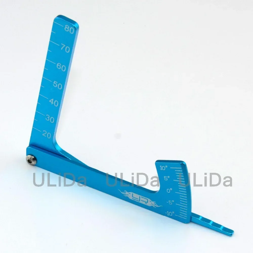 Yeah Racing 3 w 1 Camber Gauge Metal Set Up Tool podwozie Suspension Wheel Camber Ride Height YT-0056 1/8 1/10 RC Car