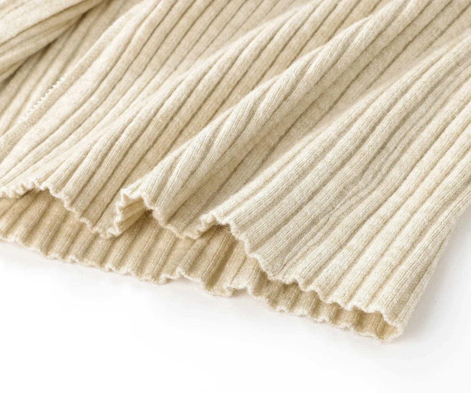 2026 Damen Herbst-Winter Strickjacke Vielseitiger Büro-Slim-Fit Schmeichelhafter Kurzer Reißverschluss-Pullover Koreanischer Langarm-Oberbekleidung – Detail 13