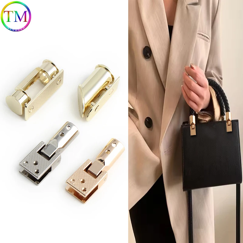 

2-30PCS Metal Hand Hanging Clock Bag Strap For Handbag Shoulder Protective Connect Clasp Side Edge Hang Buckle Accessories