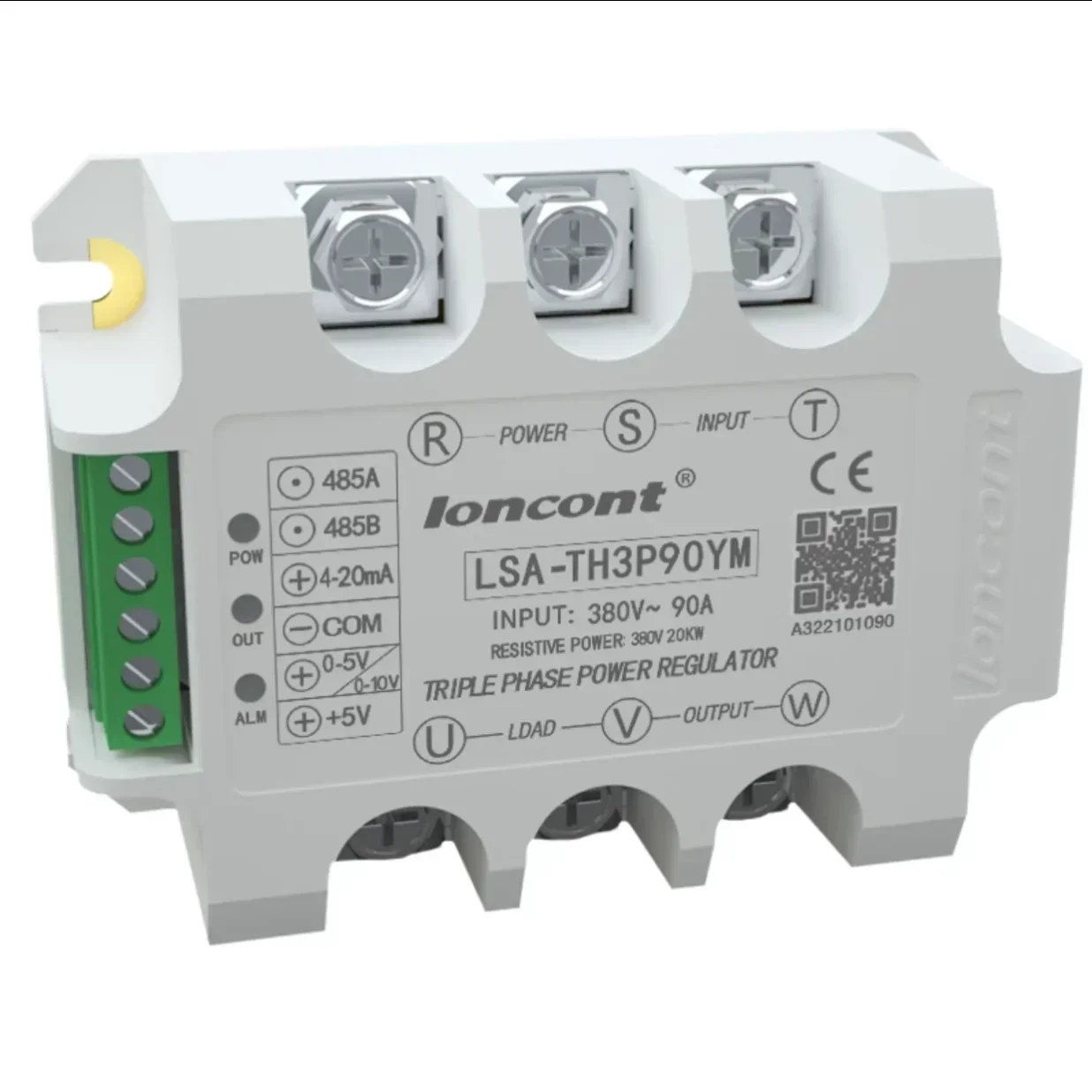 

Трехфазный модуль регулирования напряжения переменного тока Modbus-RTU, тиристорный регулятор мощности с затемнением и связью RS485, только модуль