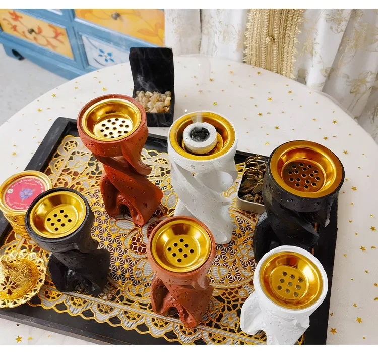 Twisty Incense Holder Mini Zen Meditation Holder for Wood Chips Sticks Aromatherapy Stand Incense Burner Home Decor Gift