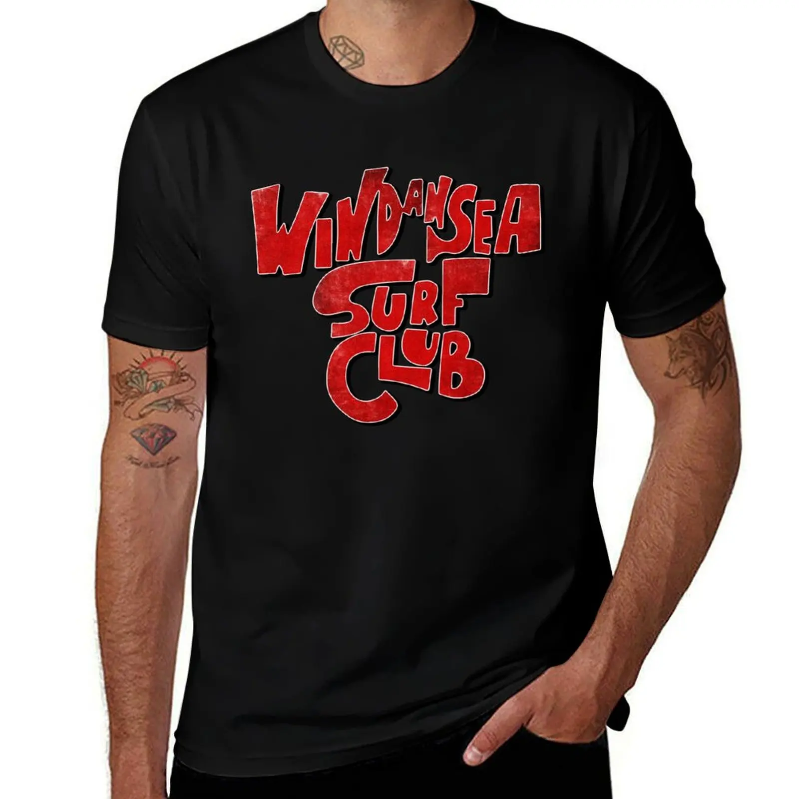 

Windansea Surf Club T-Shirt cotton t shirts man 100% g man t shirts for men t shirts for man graphic funny T-Shirt