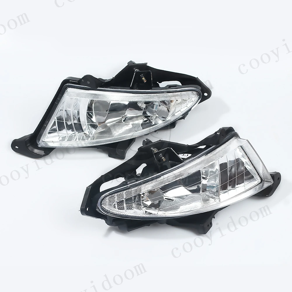 Headlight Light Lamp DRL For Hyundai Elantra 2007 2008-2011 Clear Front Fog Lights w881 27W Bulbs 922012H000 922022H000