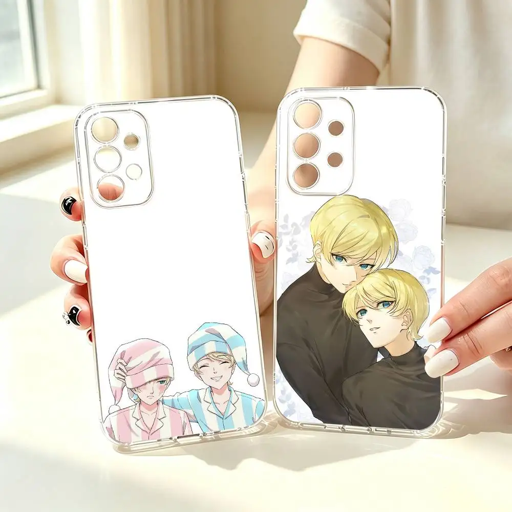 Anime Migi to Dali  Phone Case For Samsung S25,S24,S21,S22,S23,S30,Ultra,S20,Plus,Fe Transparent Cover