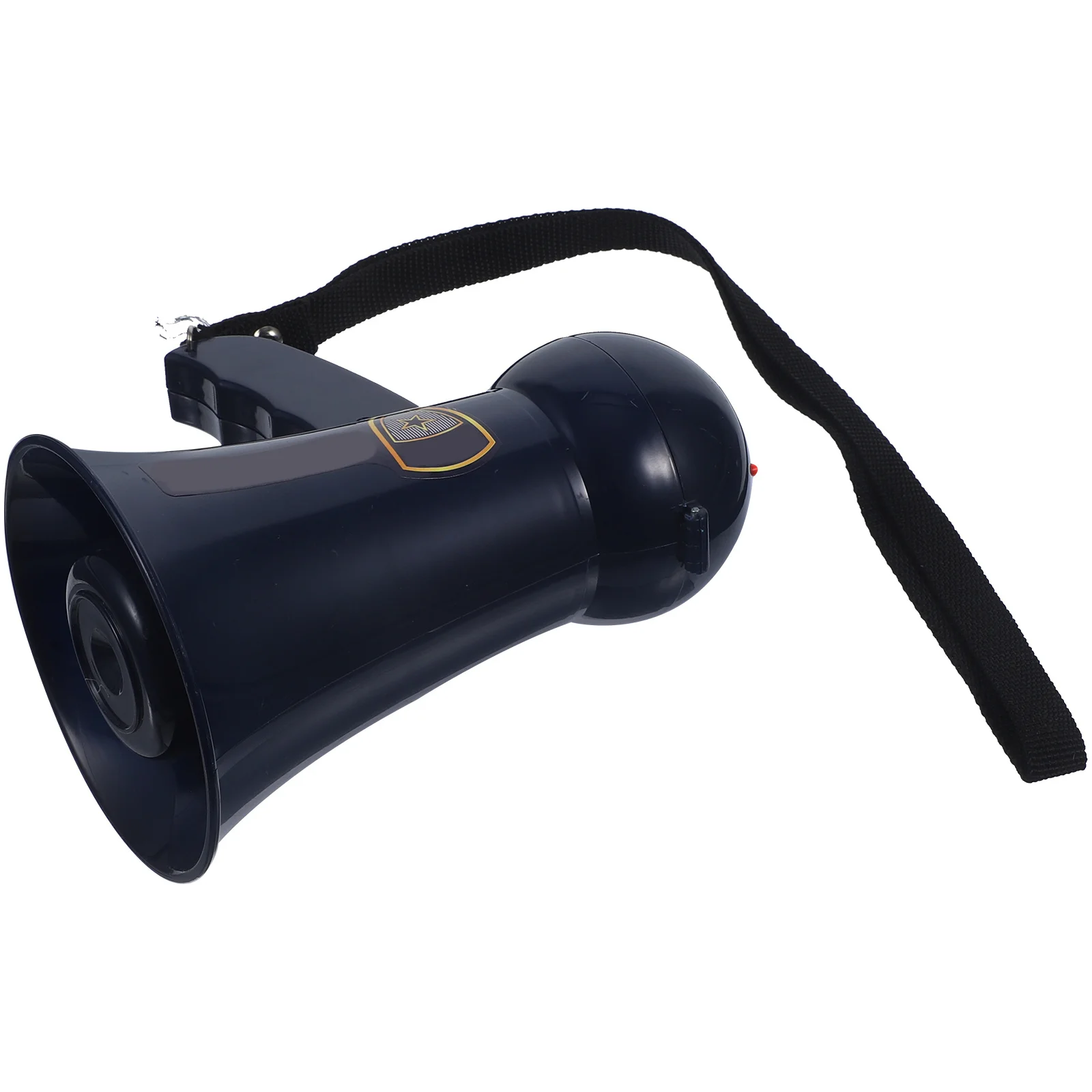 مكبر صوت صغير خفيف الوزن وصوت واضح أداة الطوارئ للأطفال الياقوت الأزرق لا بطاريات مكبر الصوت مضحك